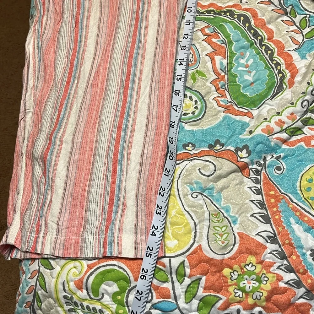 Purple & More striped linen and ants size 1X - Picture 5 of 6